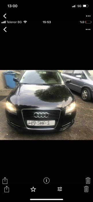 Ауди А3  2010-2012 г на части