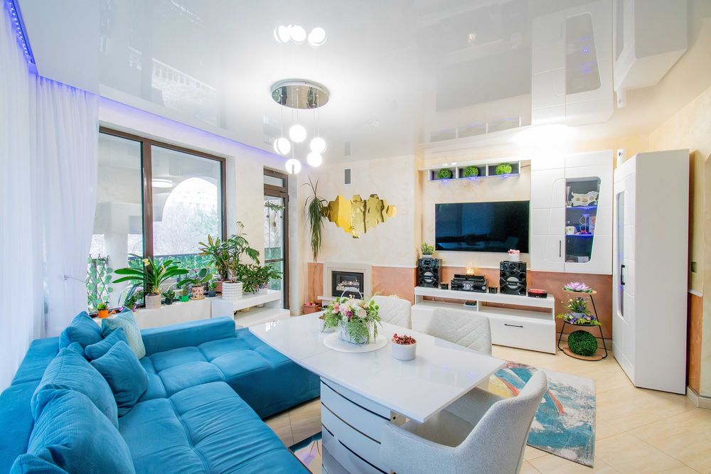 Стилно обзаведен апартамент с две спални в кв. Симеоново