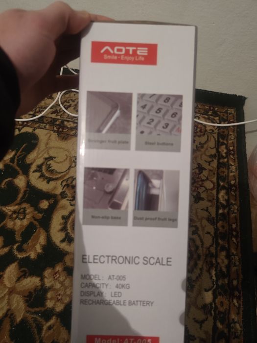 Электронные весы новые