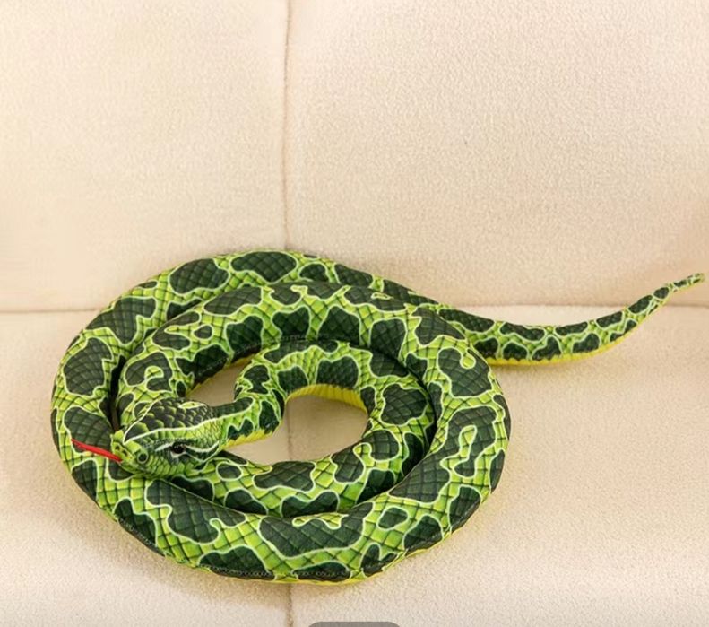 Мягкая игрушка змейка 3м
