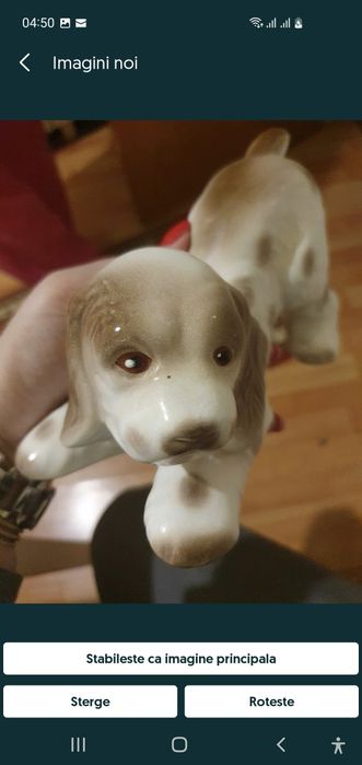 Statuetă din porțelan,  producție romaneasca