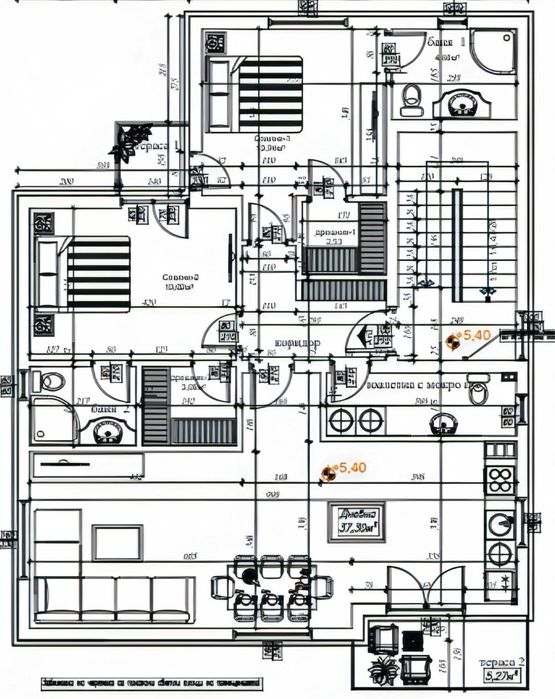 Продава се Тристаен апартамент в Петрич - 150 кв.м за 8 €/кв.м - Снимка #2