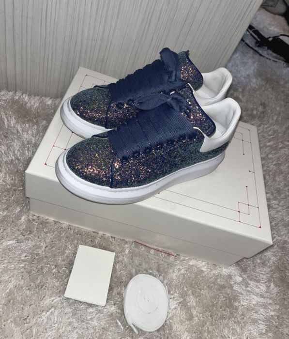 Adidasi Alexander McQueen glitter