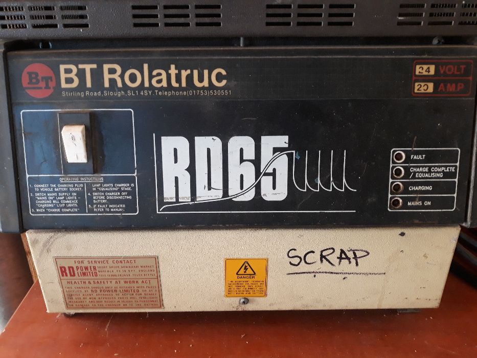 Redresor Profesional BT Rolatruc 24v -20amp