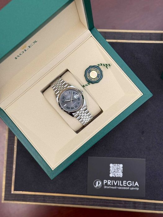 NEW Rolex Datejust 36mm Steel and White Gold wim