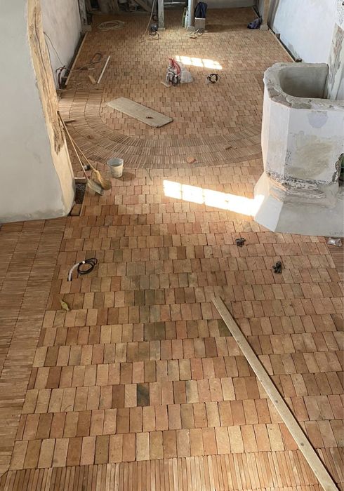 Caramida pentru pardoseala 3 cm grosime, L: 25, l:12