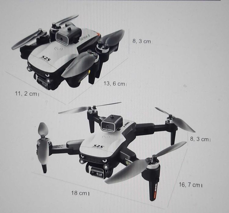 Drona S2S S-Serie, rotire 360 de grade, follow me