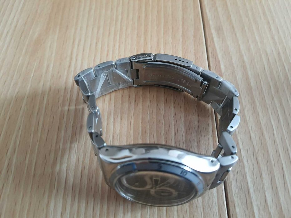 Swatch Irony Chrono Oblique End Black YCS545G – NOS, Swiss Made