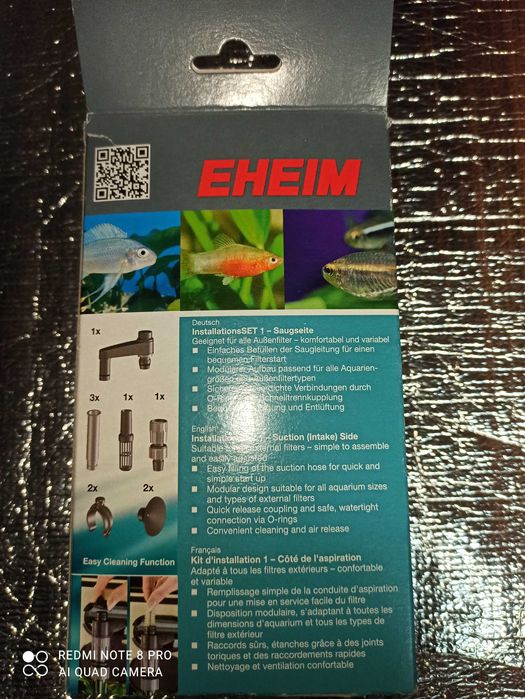 Kituri absorbtie filtru extern Eheim Installation SET 1 si 2, NOI