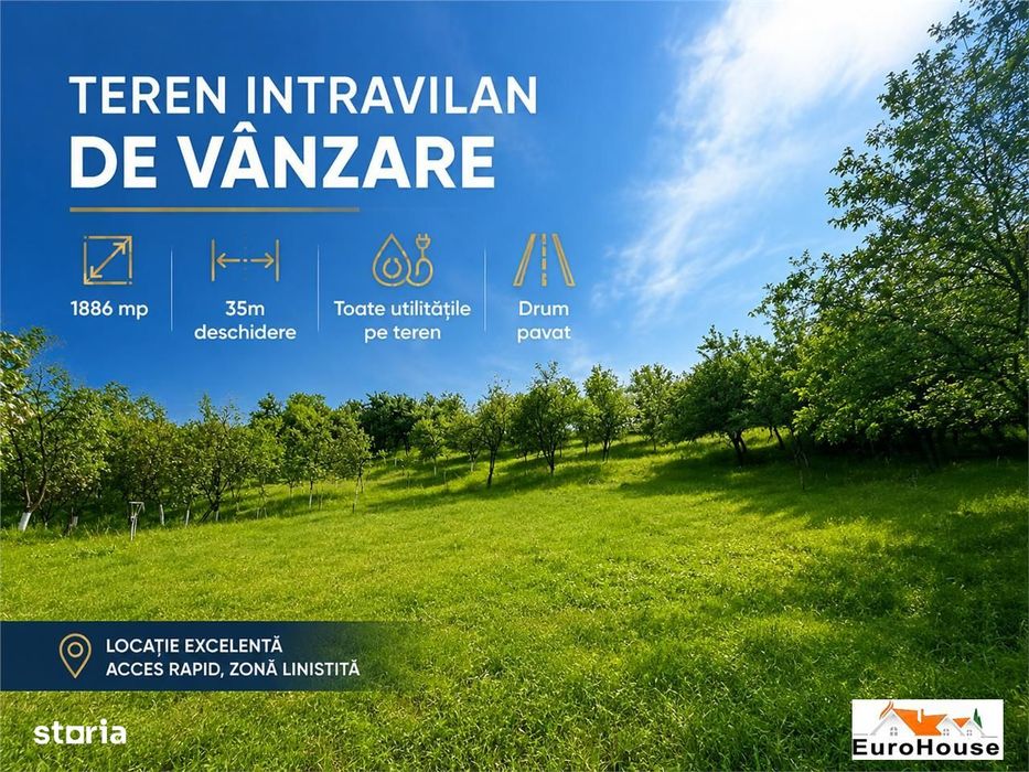 Teren Intravilan De Vanzare , Zona Oarda
