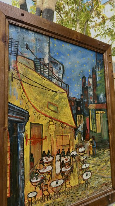 Vând tablouri originale pe pânză. Picturi autentice, rame din lemn