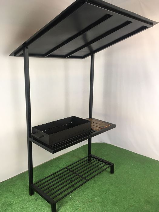 Мангал в стиле лофт