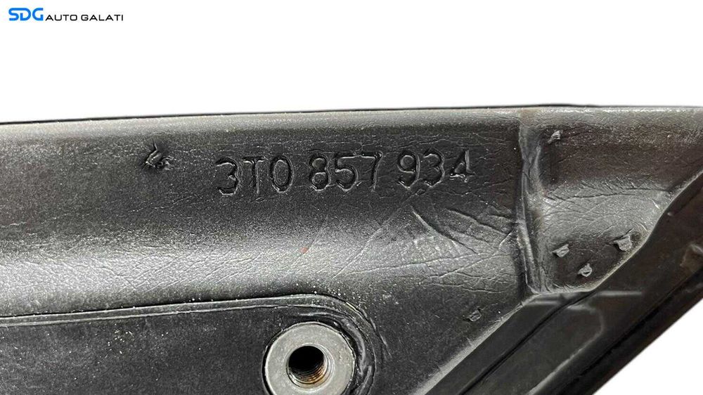 Oglinda Electrica Dreapta Skoda Superb 2 2008 - 2015 Culoare Negru Lucios Cod 3T0 857 934 [L5721]
