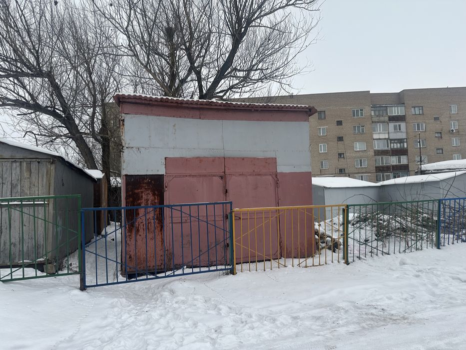 Металический гараж