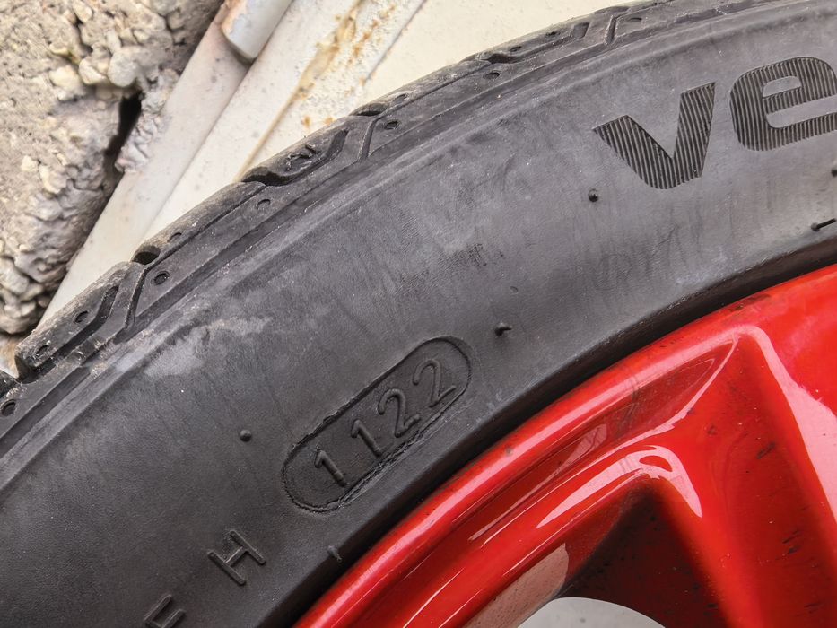 5x100 17  M. A. K.   с много  добри гуми