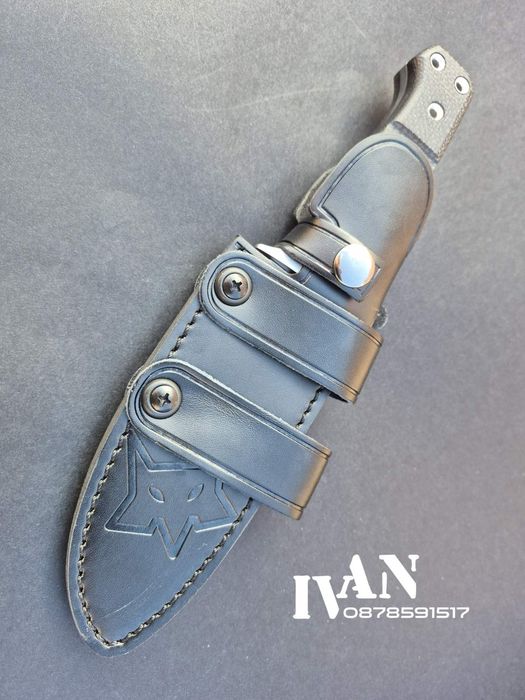 Нож-Fox FX-103 MB-Niolox Black Yute Micarta