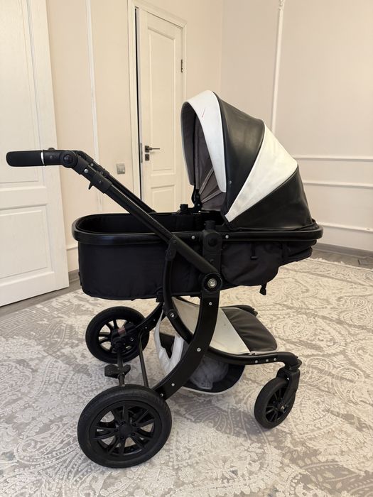 Коляска, эко кожа