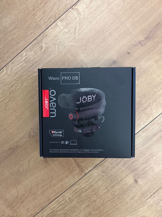 Microfon shotgun Joby Wavo Pro DS cu baterie interna si app control