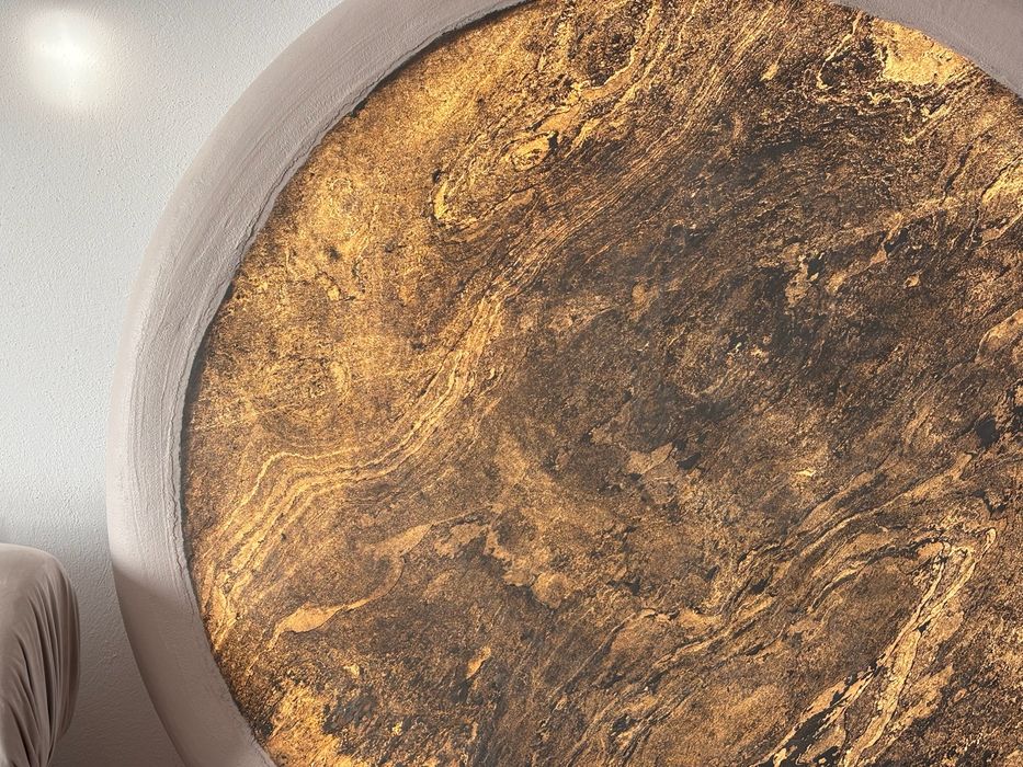 Lampă de perete din piatră naturală