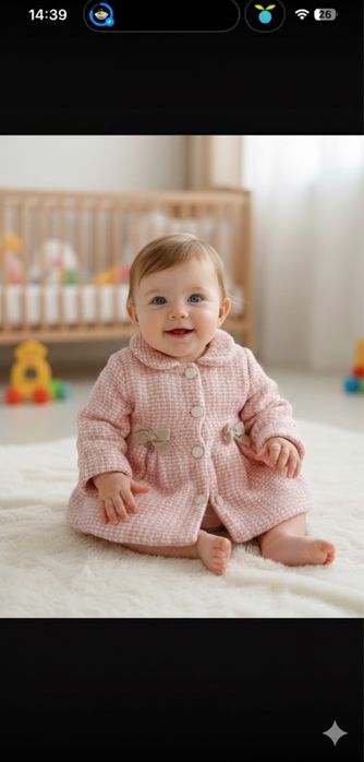 Geaca si body bebe 74