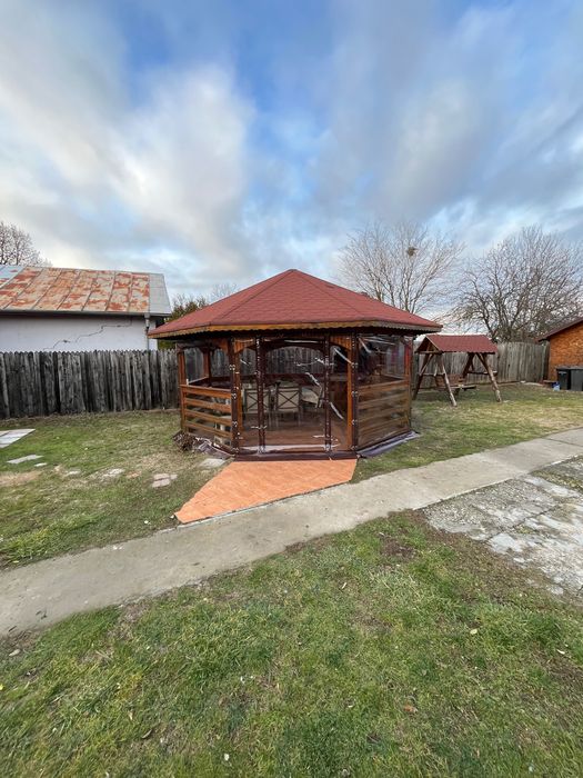 Uși garaj / închidem terase folie transparent