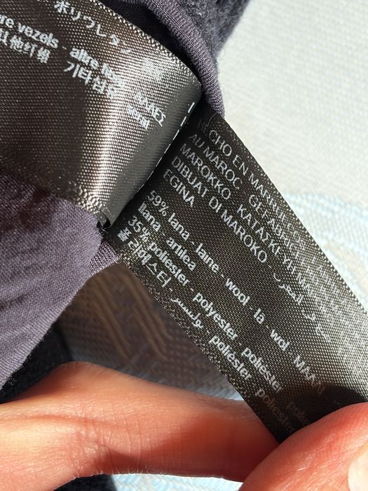 Massimo Dutti, premium, 59% lână, fustă mini, albastru închis