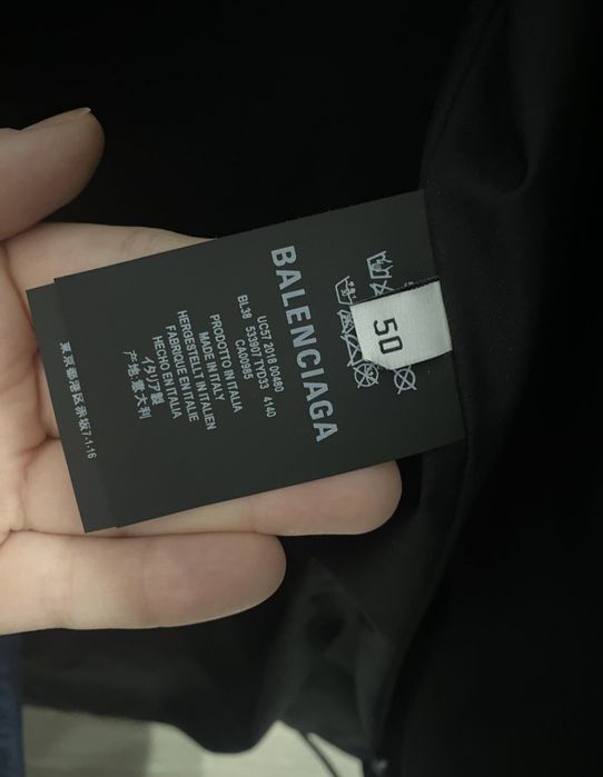 Geacă Balenciaga TGAS/B01572 marimea XL (50)