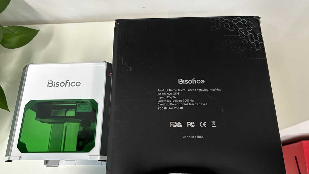Bisofice K6 Mini 3000mW машина за лазерно гравиране