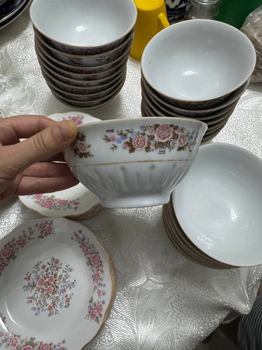 Idishlar. Kosa va tarelkalar