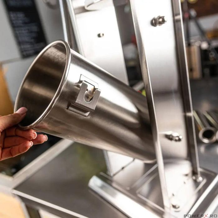 Masina manuala pentru umplut carnati, otel inoxidabil, capacitate 5