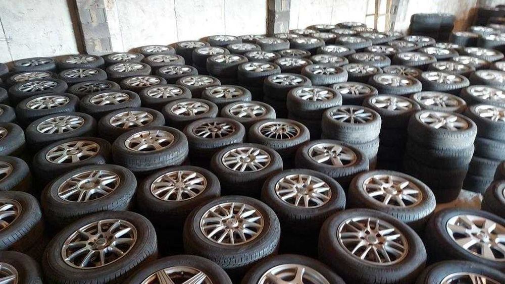 Шины и диски привозные бу Япония Германия 215/60 R17 и др