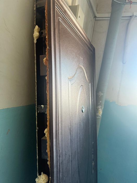 Двери наружные железные