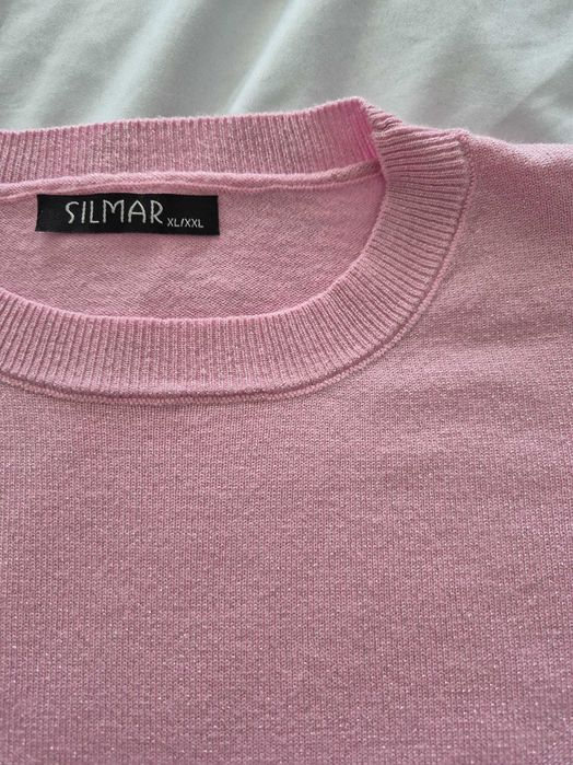 Дамска блуза от финно плетиво с ликра