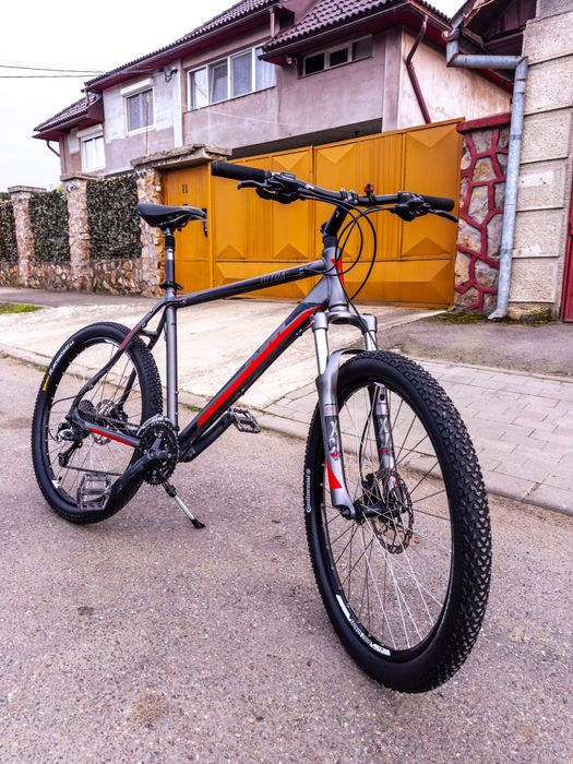Bike bicicleta hard tail mtb KTM Ultra Trail 26" Continental Race King 2.2 cadru aluminiu L/XL Shimano Deore XT furca SR Suntour XCM