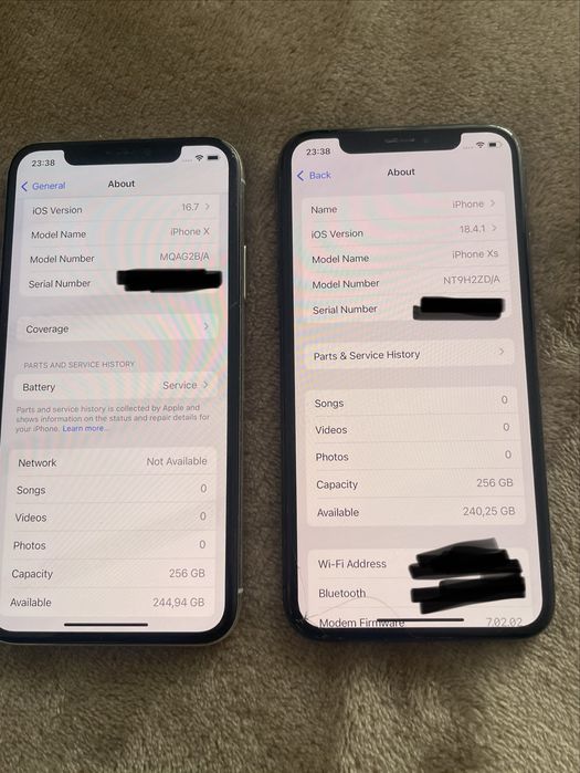 Iphone X и Iphone XS - 256GB