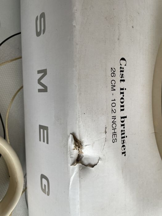 Smeg чугунная сковородка