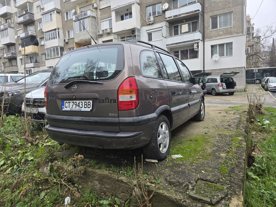Опел Зафира А 1.8 , 116к.с. бензин/газ