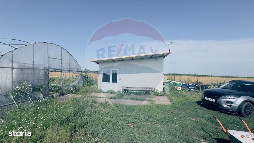 Teren agricol 16.750mp în Cârcea, imprejmuit, cultura capsuni, solarii