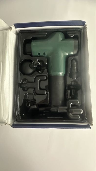 Массажер с насадками новый