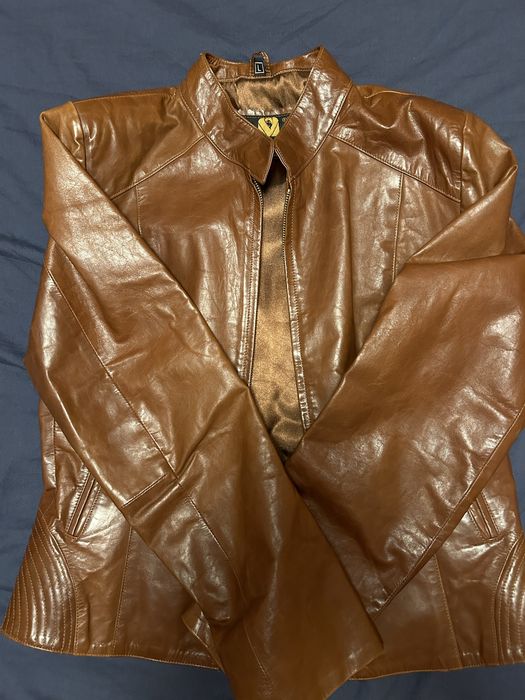 Дамско кожено яке от естествена кожа
