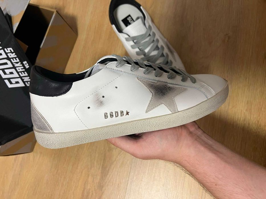 Adidasi Golden Goose White/Grey