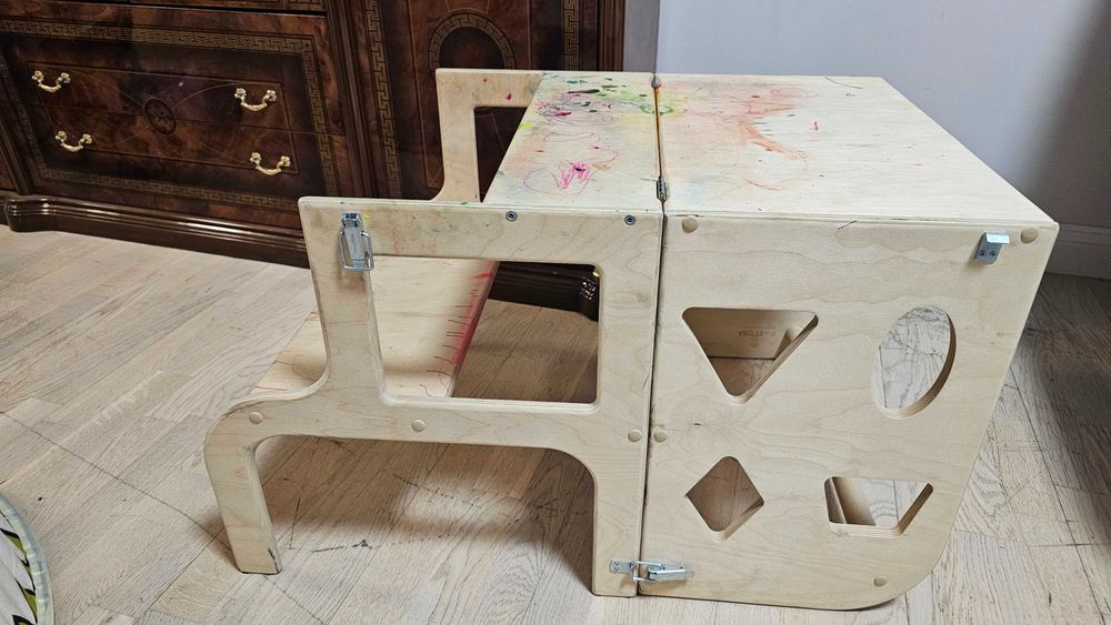 Детский стол трансформер башня