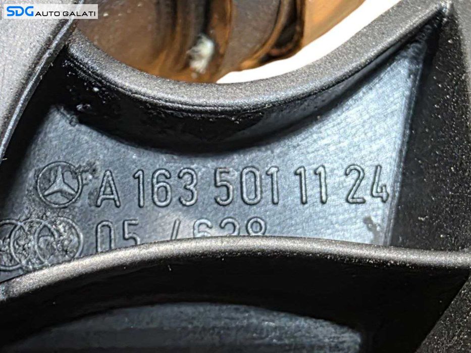 Tub admisie aer turbo cu senzor presiune Mercedes ML W163 2.7 CDI 1997 - 2005 Cod A1635011124, 1635013282, A0041533128 [N6187]