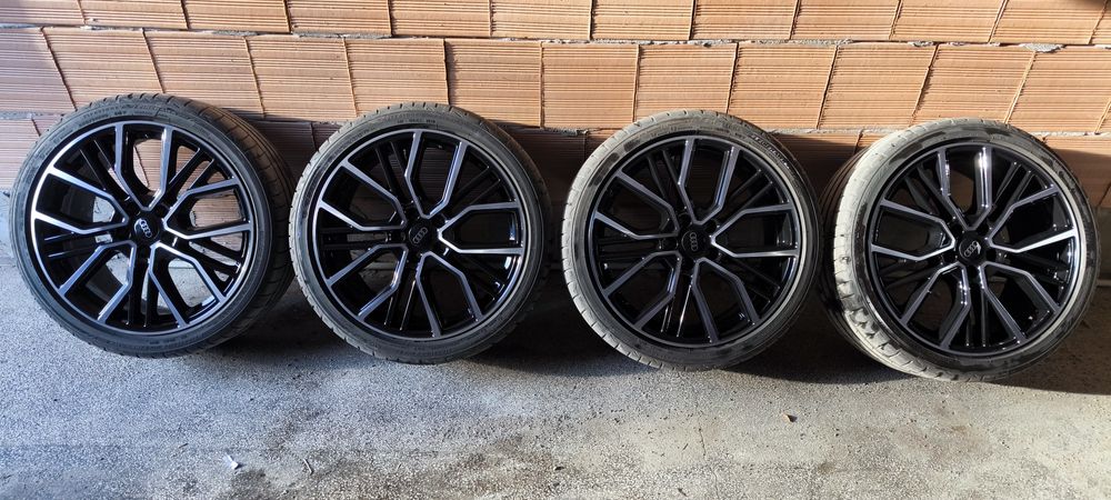 Джанти 19 Брок с летни гуми 255/35/19 ! !!!