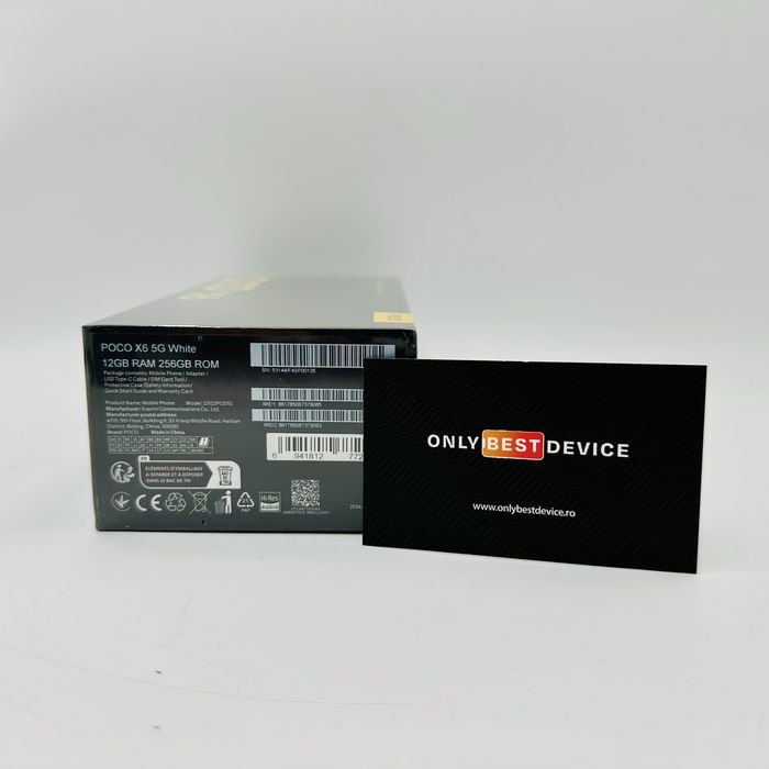 Xiaomi Poco X6 5G 12/256GB White