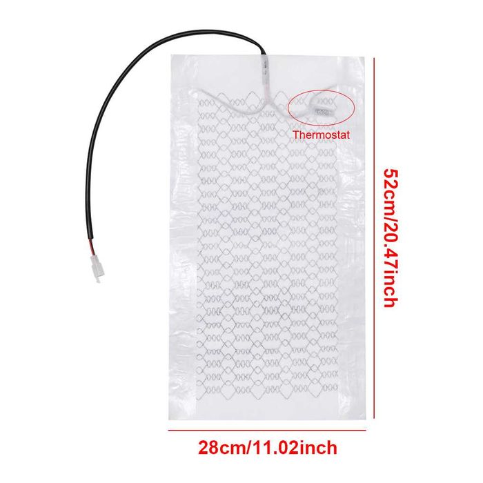 Нагревателна подложка за кола с Въглеродни влакна