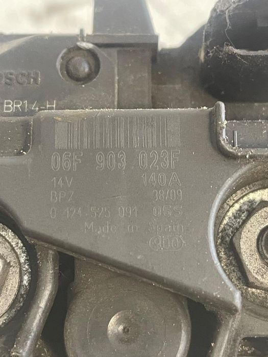 Alternator Audi A3 Ii 8P1 2003 - 2013, Volkswagen Golf V 1K1 2003 - 2009 06F903023F