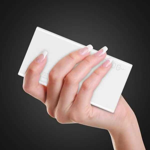 Powerbank Baterie externa PROMATE Bolt-20Pro, 20000mAh, 2x USB-A, 1x USB-C, alb noua sigilata