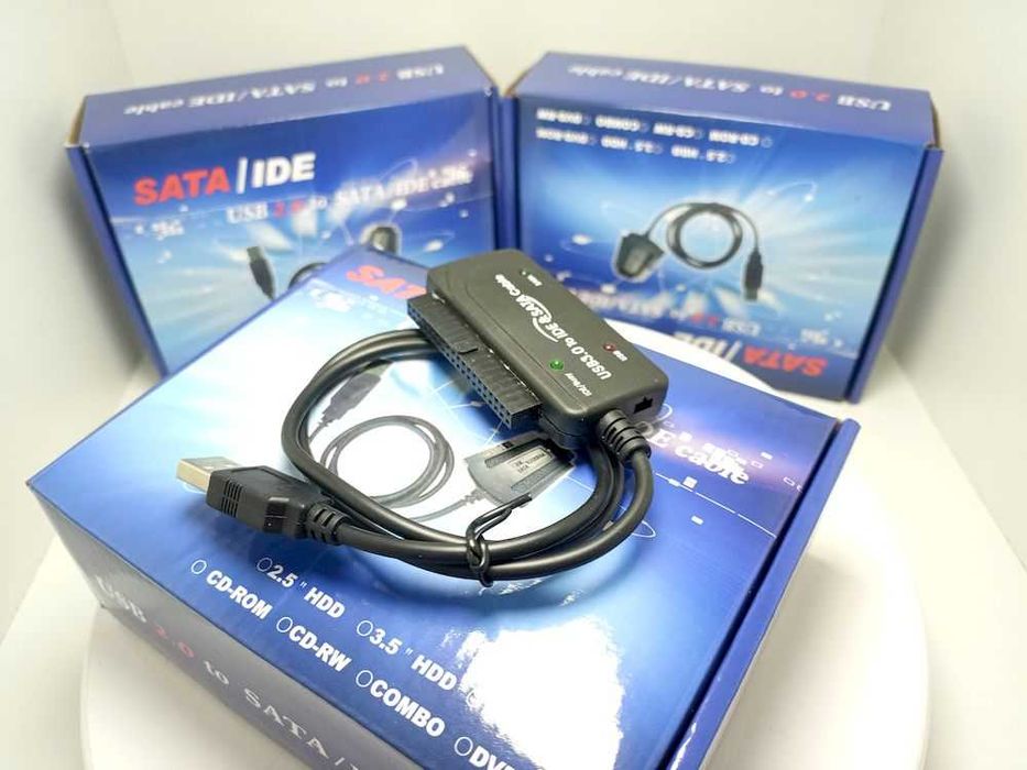 Adaptor USB - IDE 3,5+2,5inch+SATA Cu Alimentator