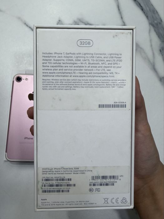 IPhone 7 розовый